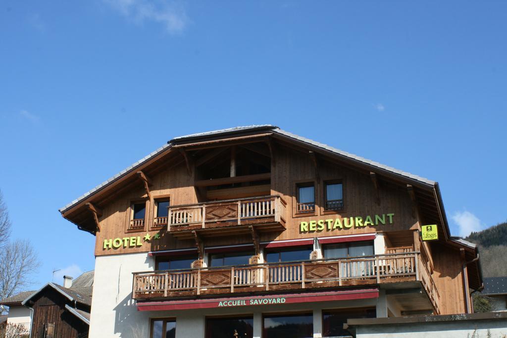 Hotel Accueil Savoyard Mieussy Exterior foto