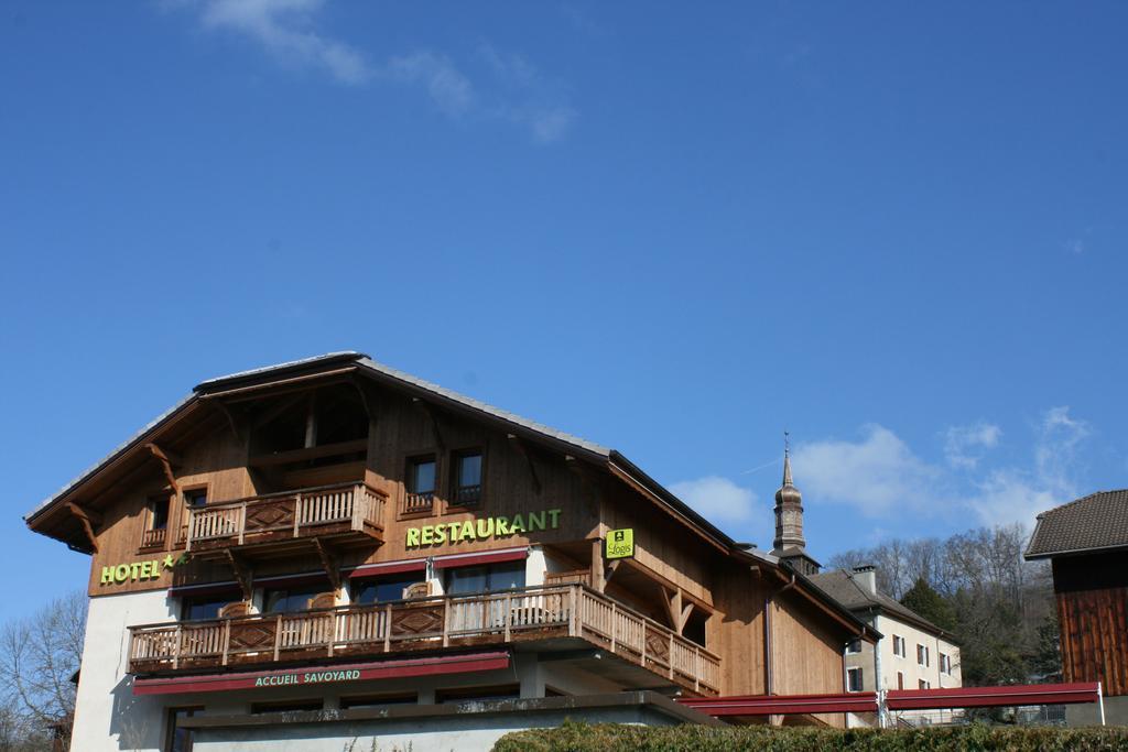 Hotel Accueil Savoyard Mieussy Exterior foto