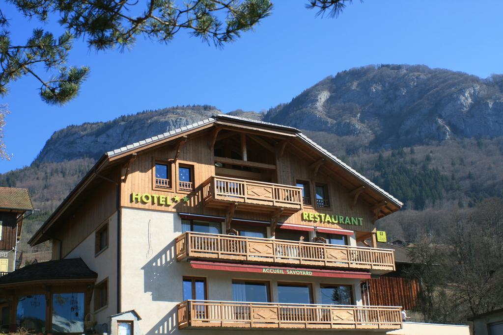 Hotel Accueil Savoyard Mieussy Exterior foto