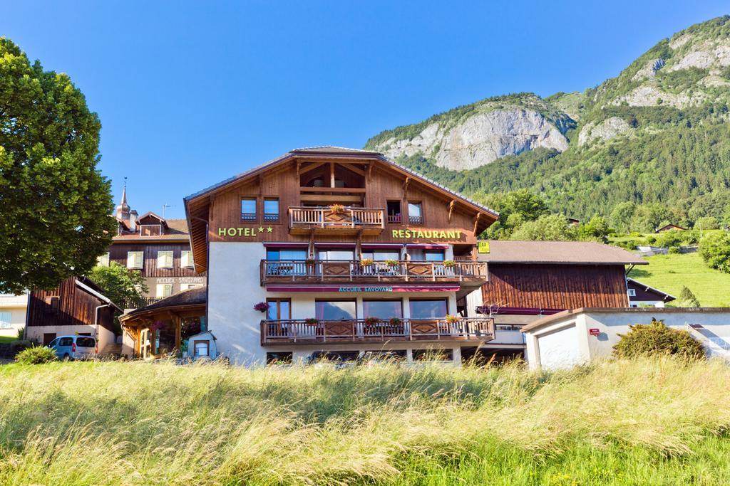 Hotel Accueil Savoyard Mieussy Exterior foto